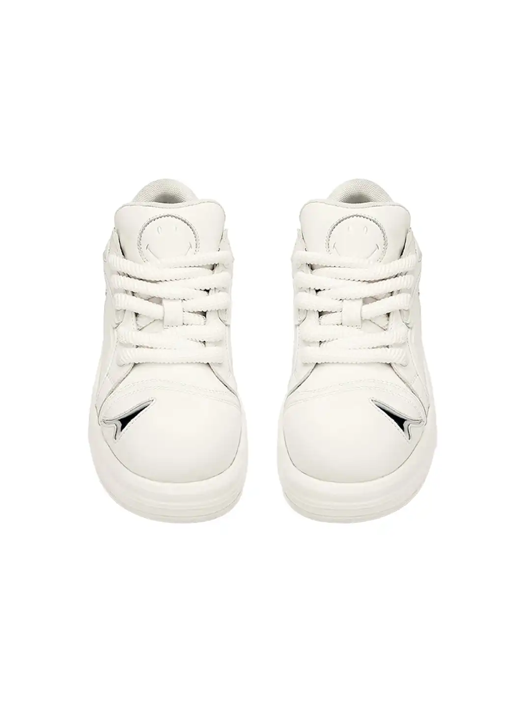 SMILEY | Beluga Series-White&Silver