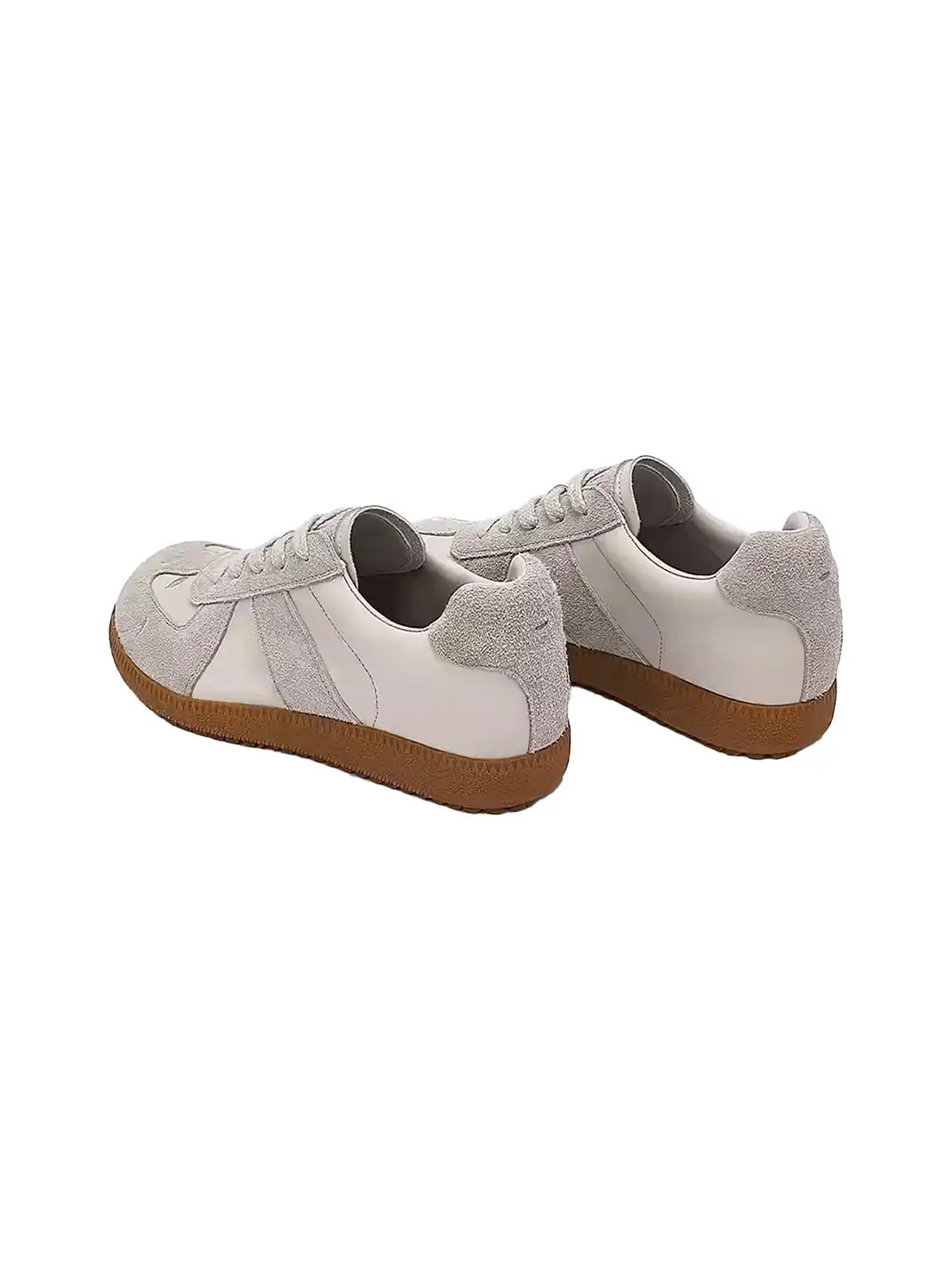 SMILEY | Mango Toe Retro Casual Sneakers-Gray
