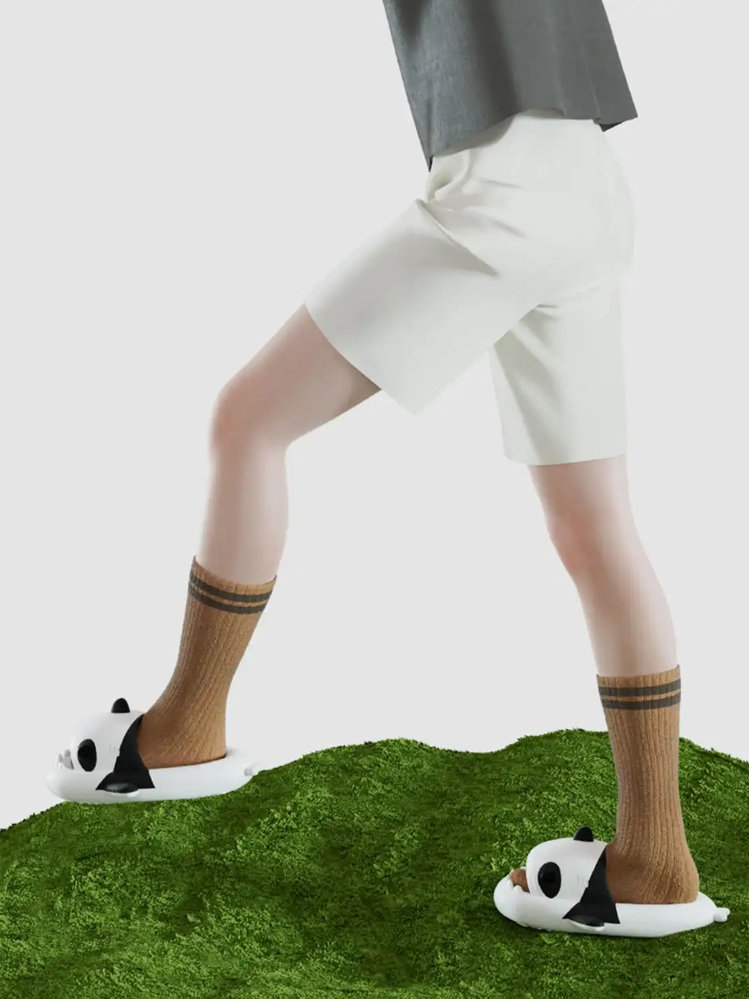 Chedoir | Panda Shark Anti-Slip Slides