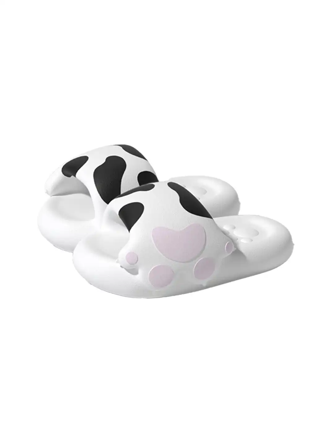 Chedoir | Cat Paw Cow Pattern Slides