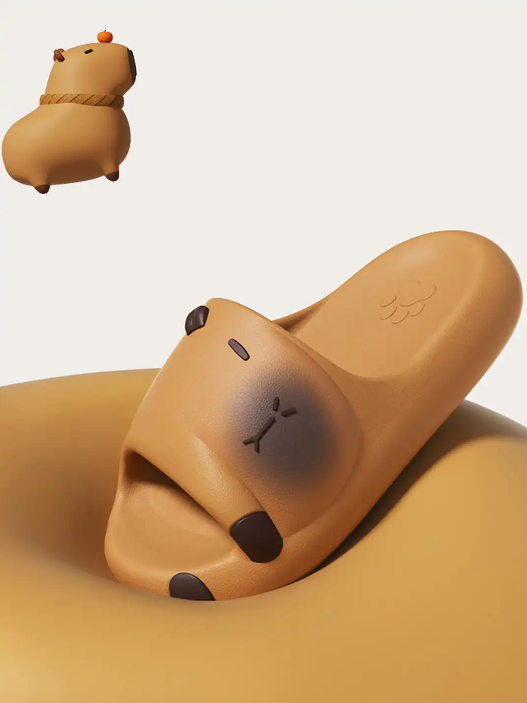 Chedoir | Capybara Closed Toe Anti-Slip Slides