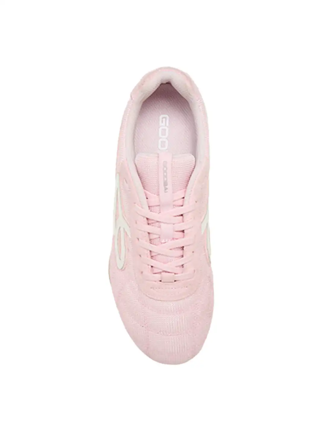 GOODBAI | Retro Mesh Soccer Football Flat Trainer-Pink