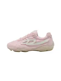 GOODBAI | Retro Mesh Soccer Football Flat Trainer-Pink