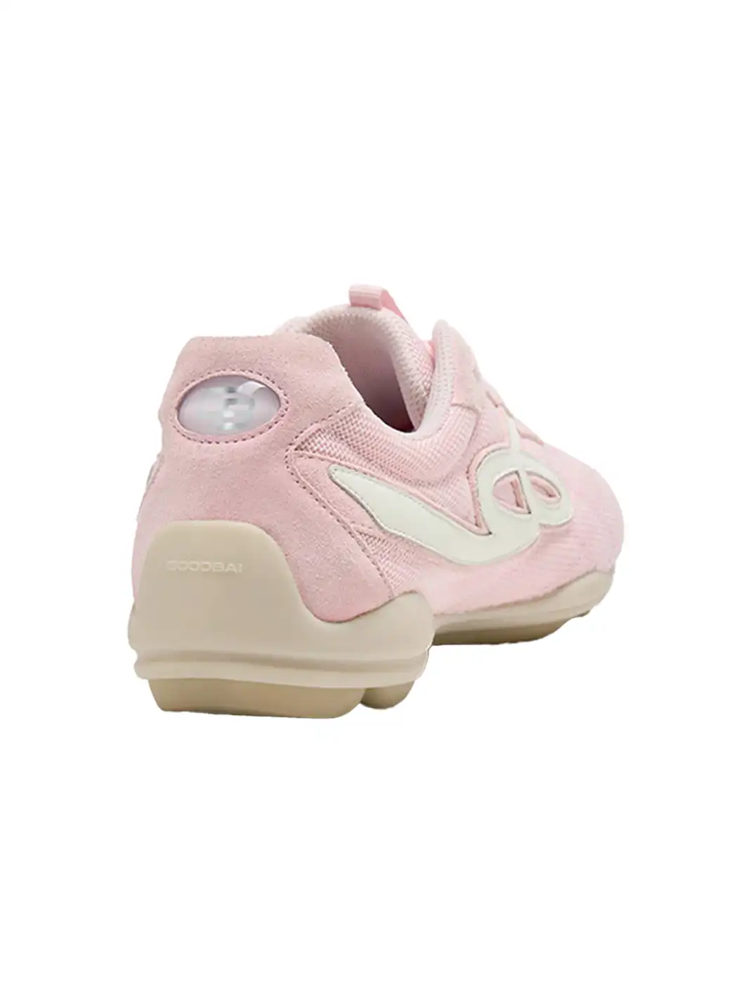 GOODBAI | Retro Mesh Soccer Football Flat Trainer-Pink