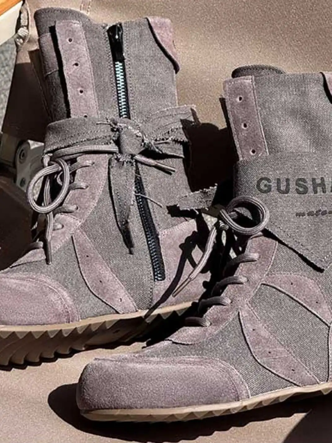 GSL | Hybrid Retro Boxing Trainer Boots With Kerchief