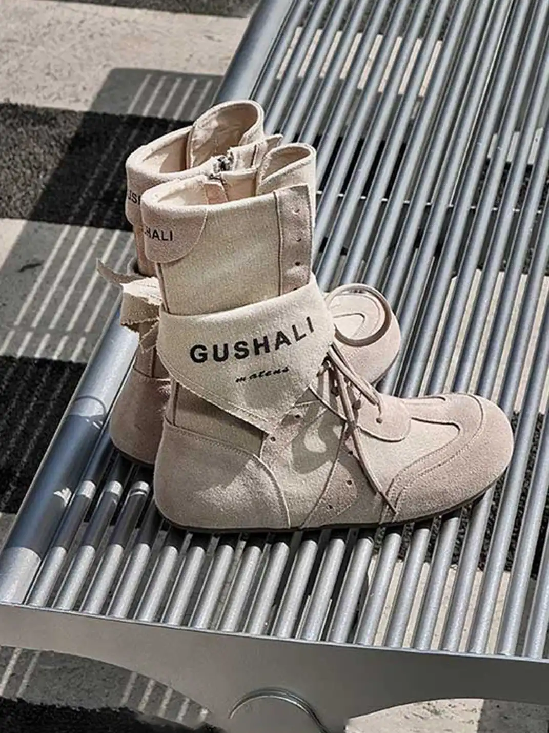 GSL | Hybrid Retro Boxing Trainer Boots With Kerchief