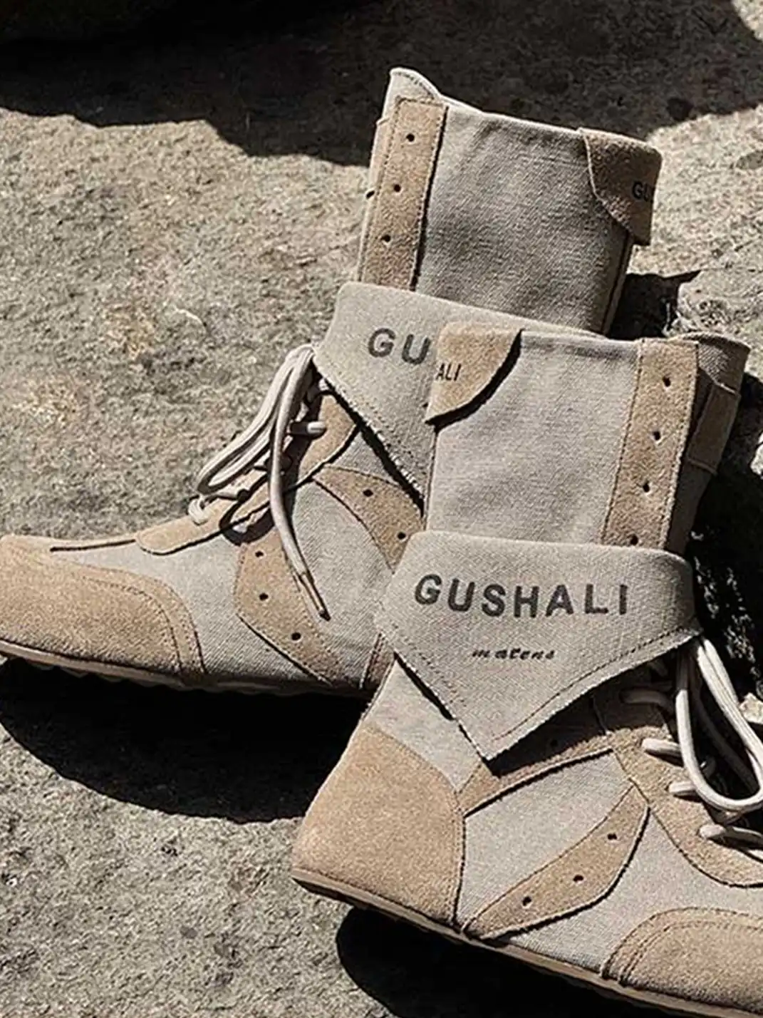 GSL | Hybrid Retro Boxing Trainer Boots With Kerchief