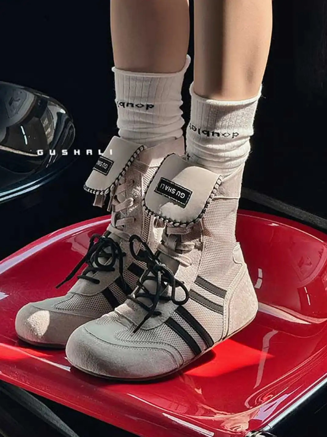 GSL | Hybrid Zip-On Boxing Trainer Boots
