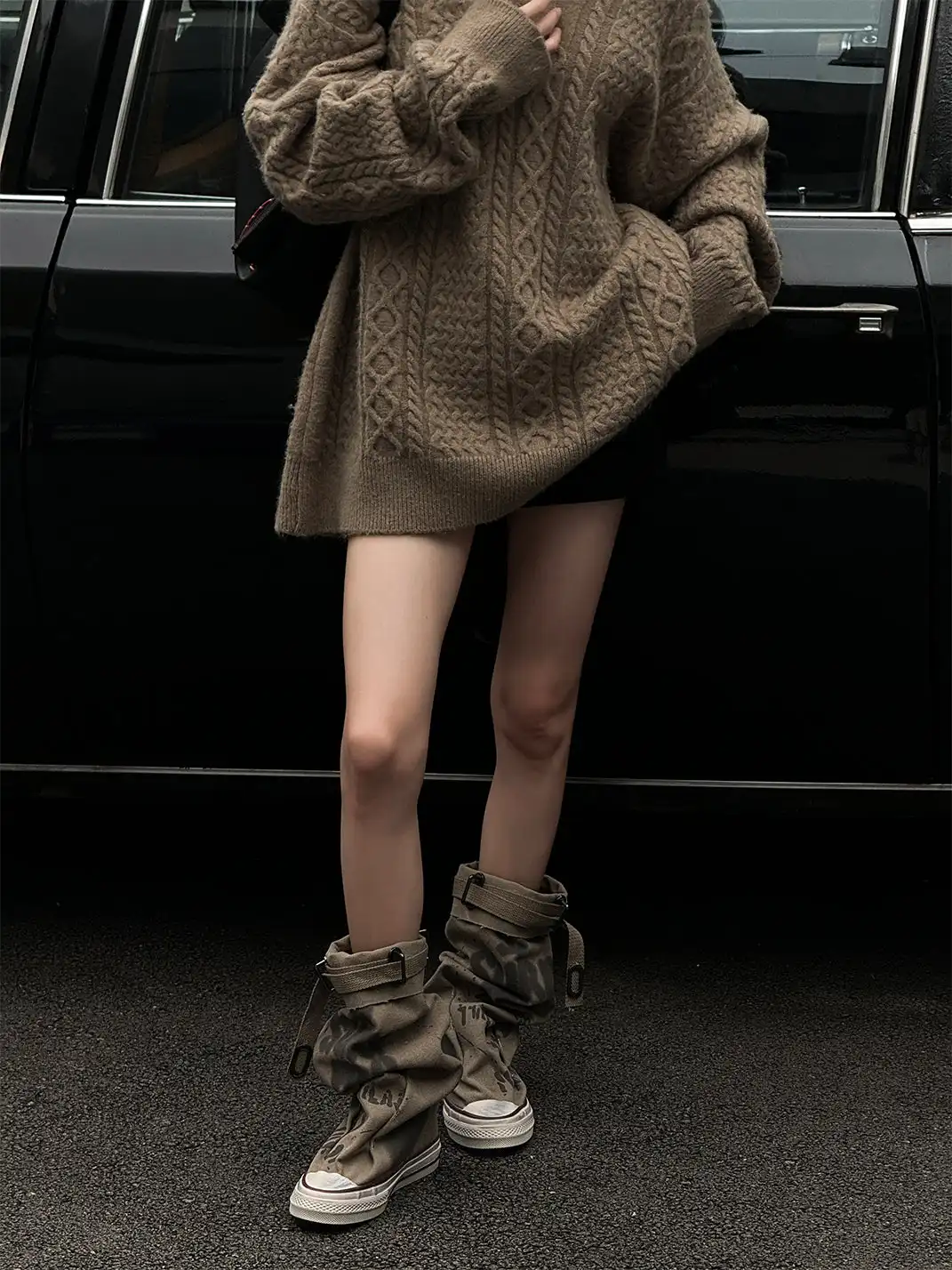 GSL | "Desert Chunk Taylor" Tall Boots
