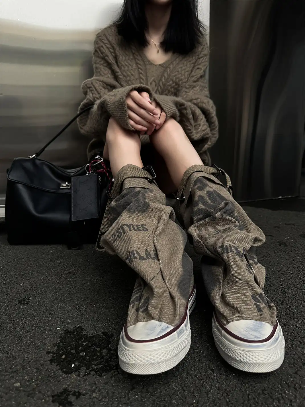 GSL | "Desert Chunk Taylor" Tall Boots