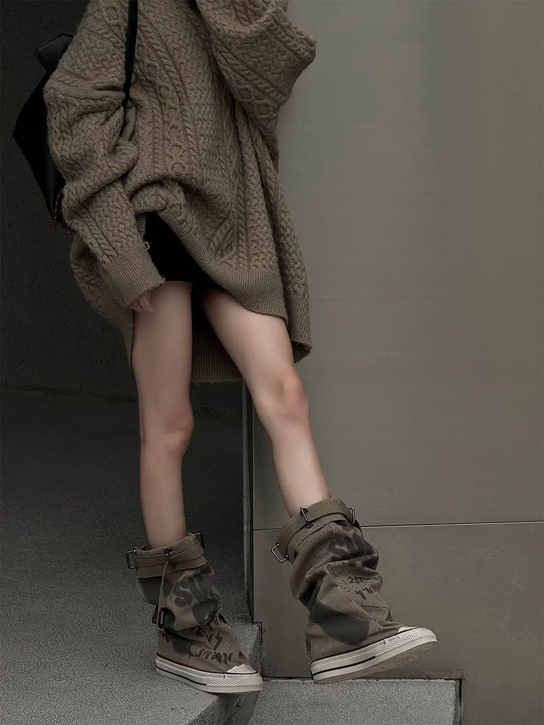 GSL | "Desert Chunk Taylor" Tall Boots