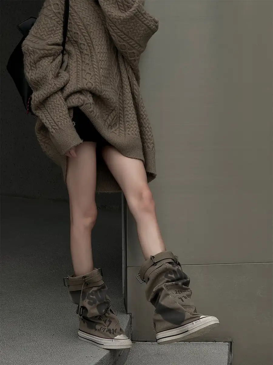 GSL | "Desert Chunk Taylor" Tall Boots - 3