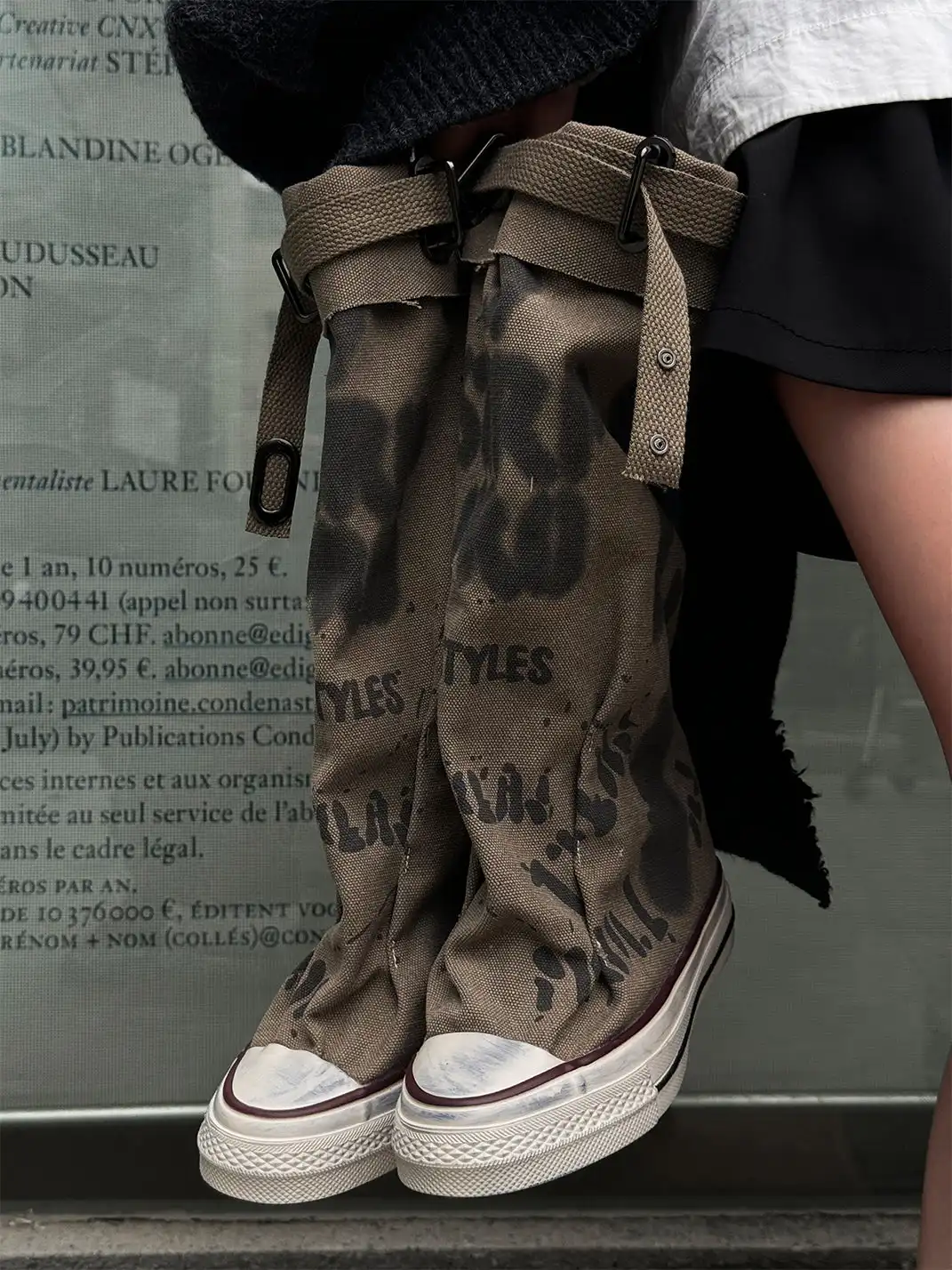 GSL | "Desert Chunk Taylor" Tall Boots
