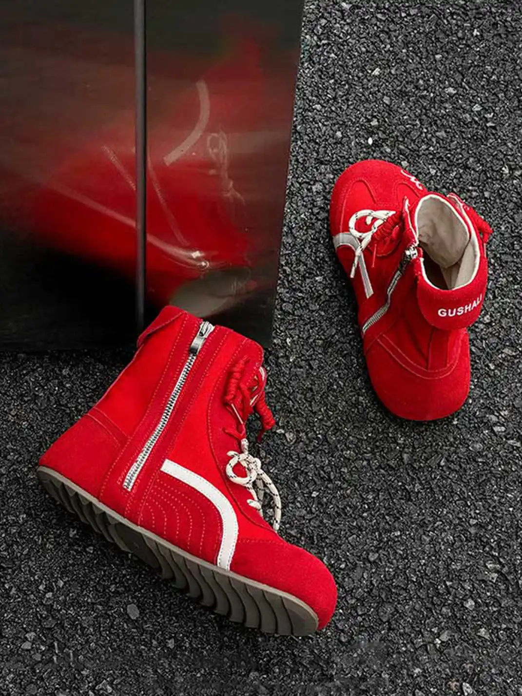 GSL | Double Laced Zip-on Hybrid Racing Training Boots