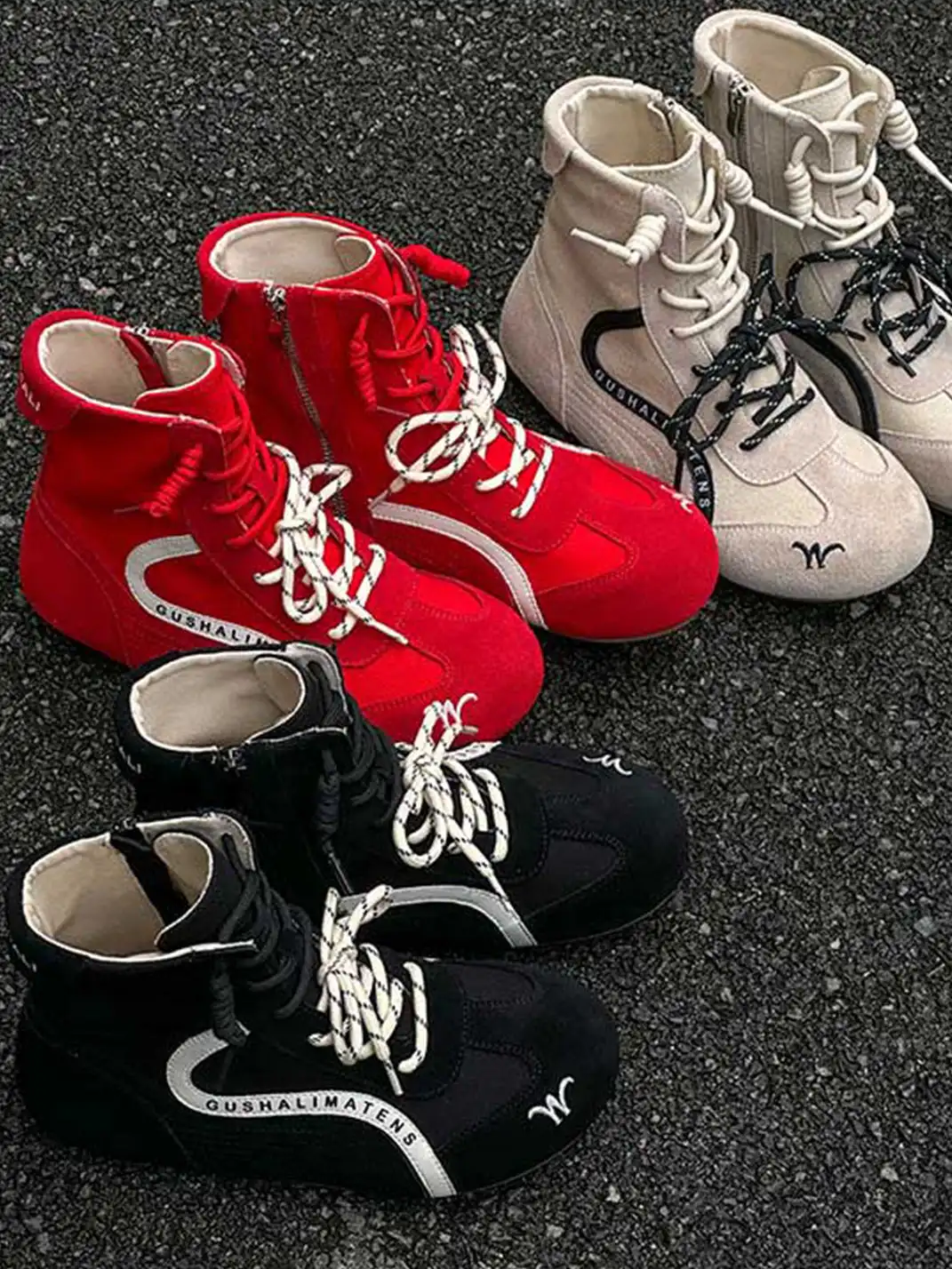 GSL | Double Laced Zip-on Hybrid Racing Training Boots