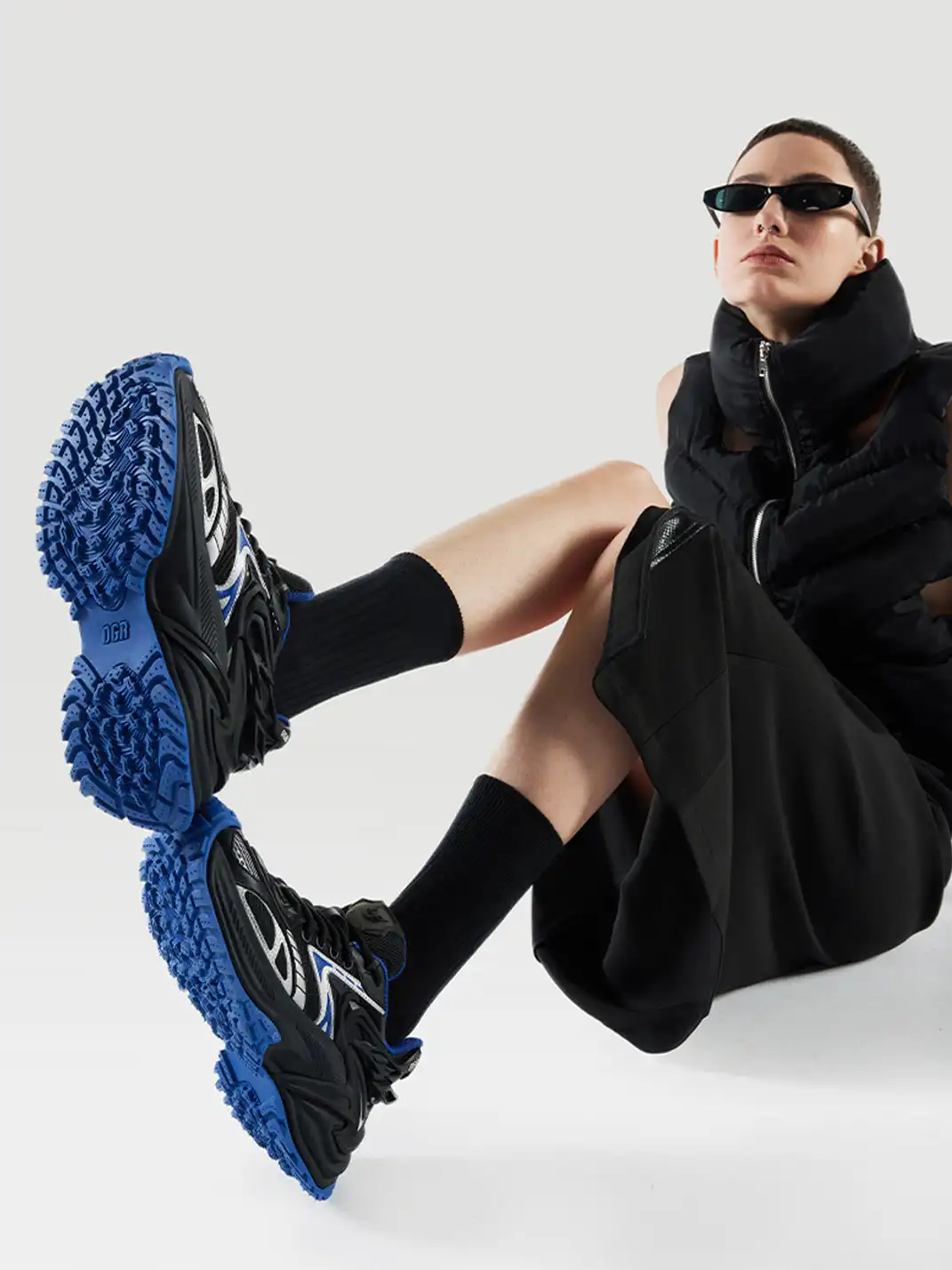 OGR | “Rattlesnake OG” Chunky Sneaker-Blue