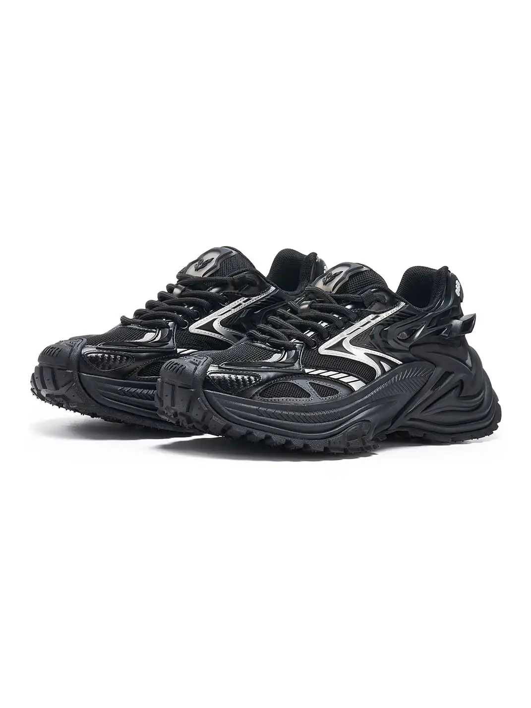 OGR | “Rattlesnake OG” Chunky Sneaker-Black