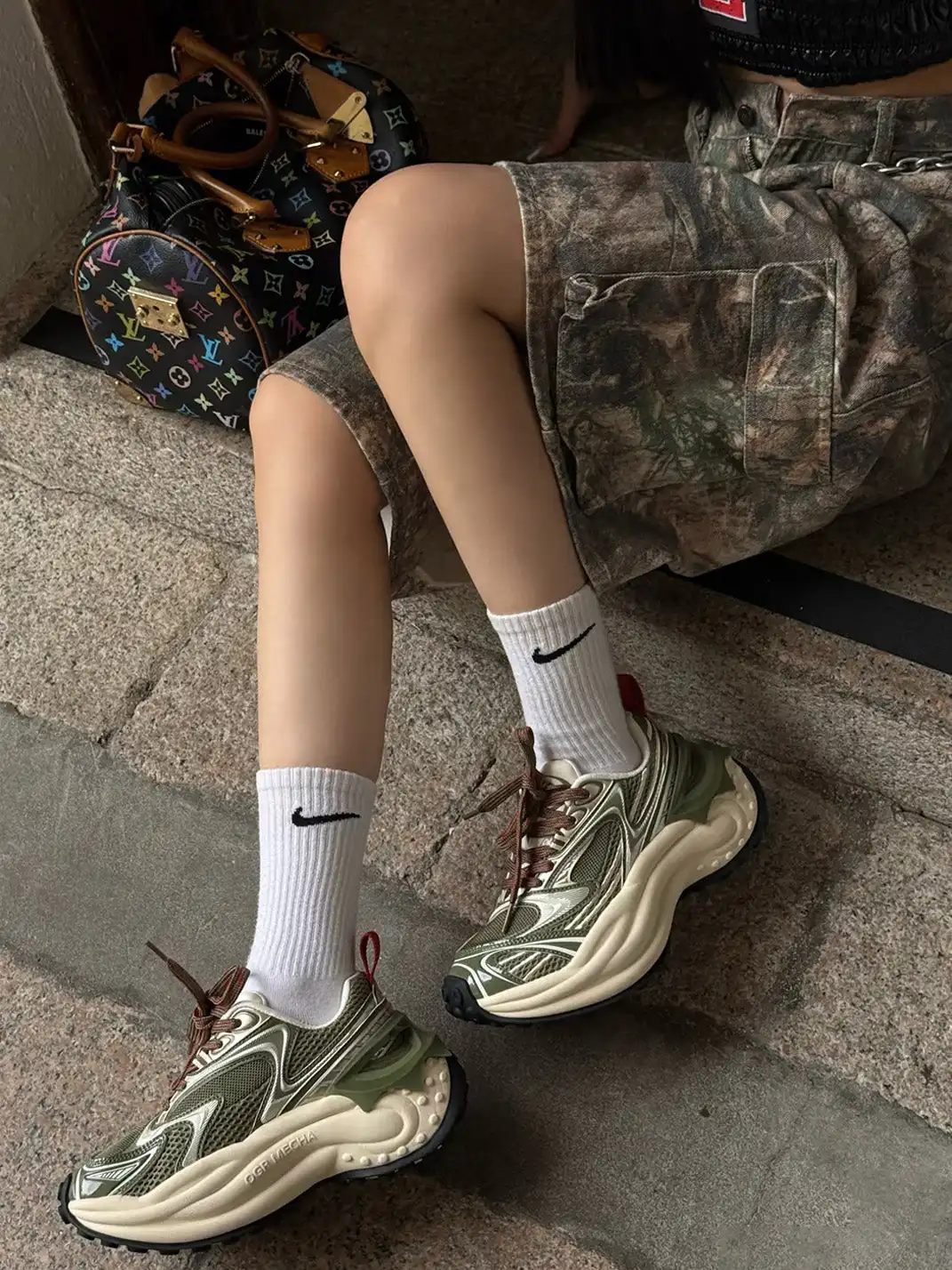 OGR | “Doc Ock" Chunky Sneaker-Green