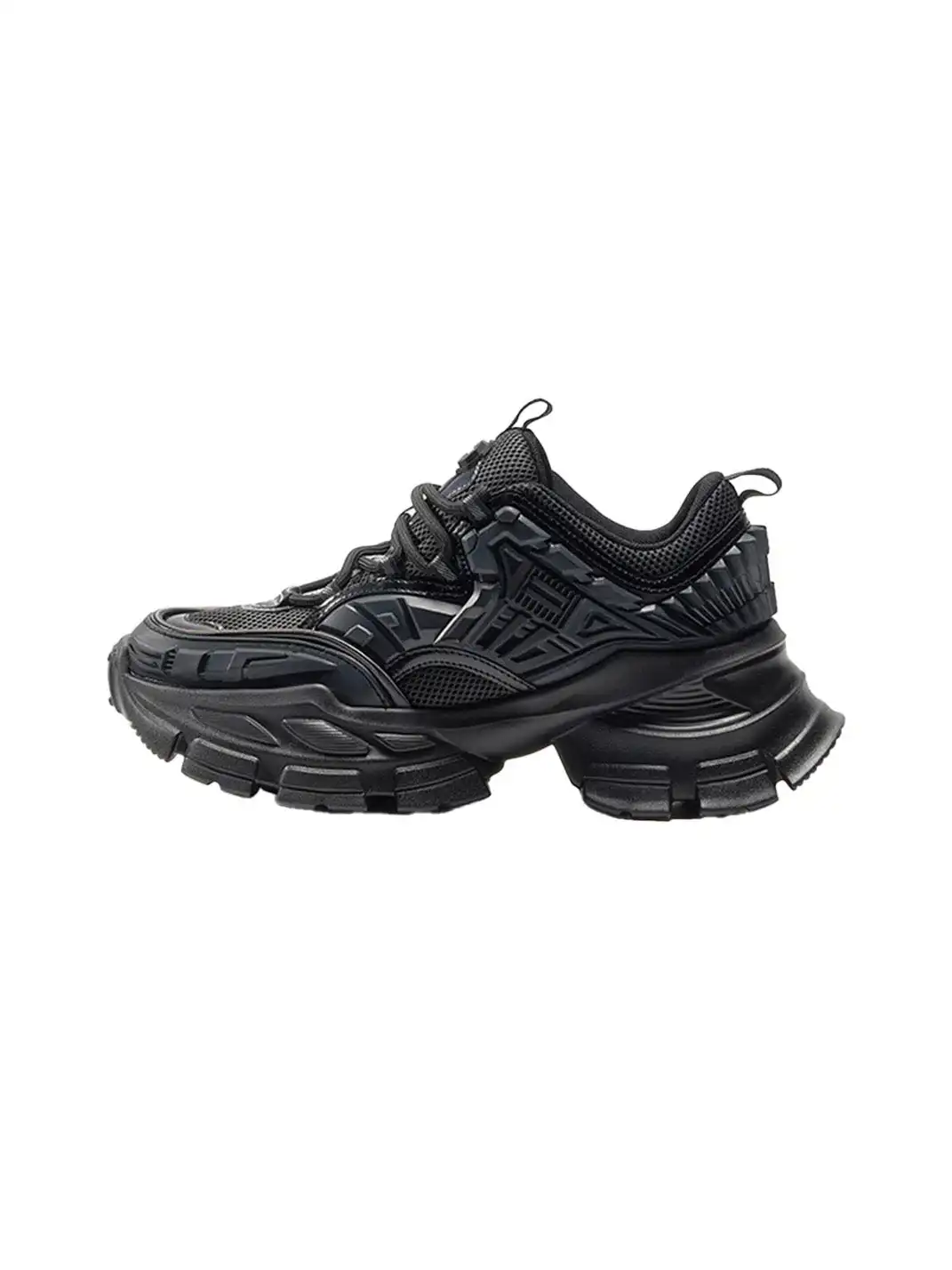 OGR | “Space Mecha” Chunky Sneaker-Black
