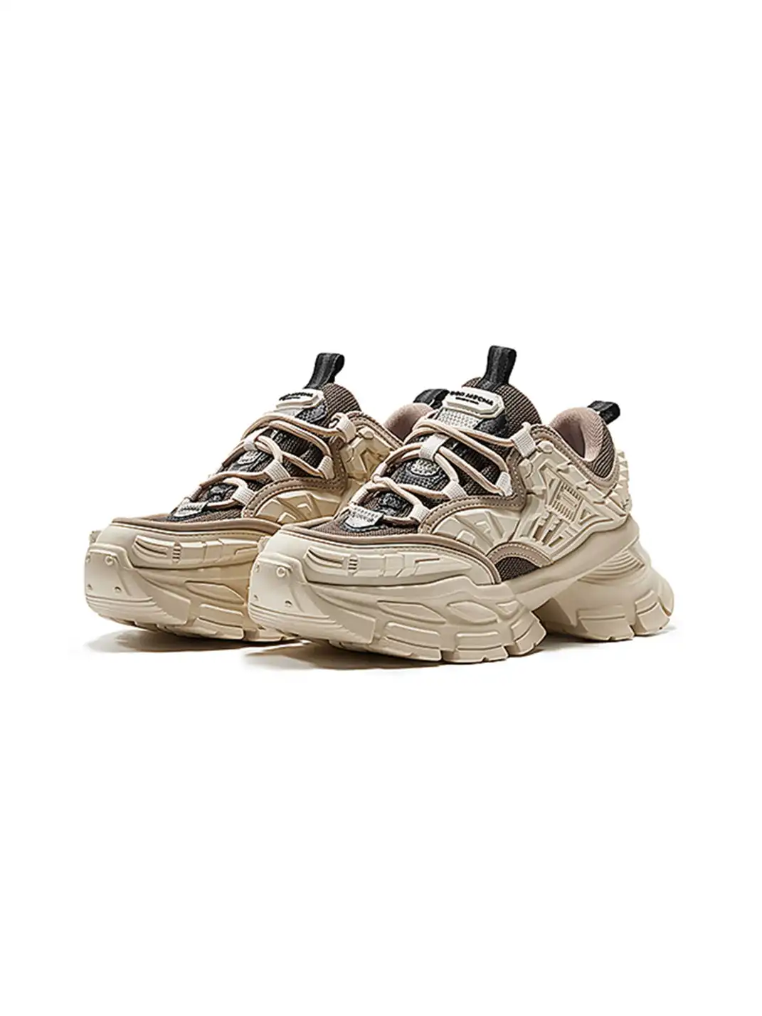 OGR | “Space Mecha” Chunky Sneaker-Beige