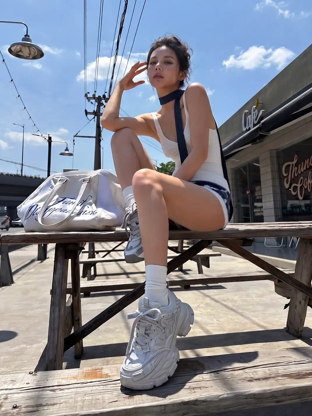 OGR | “Space Mecha” Chunky Sneaker-Gray