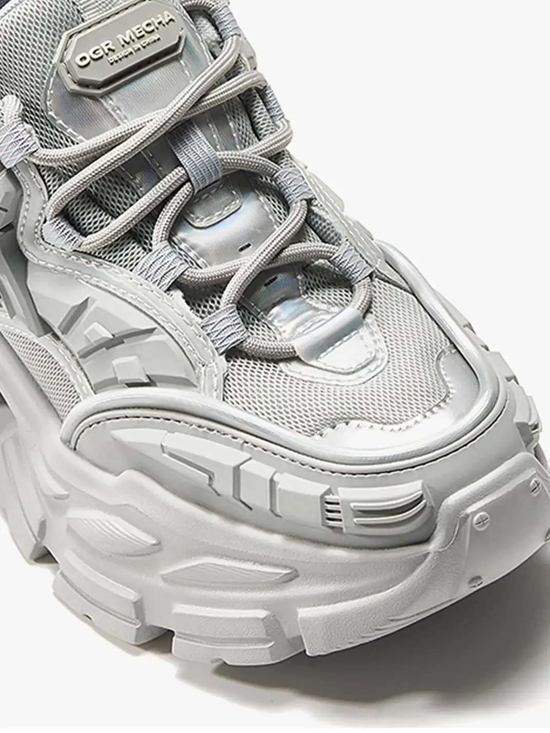 OGR | “Space Mecha” Chunky Sneaker-Gray