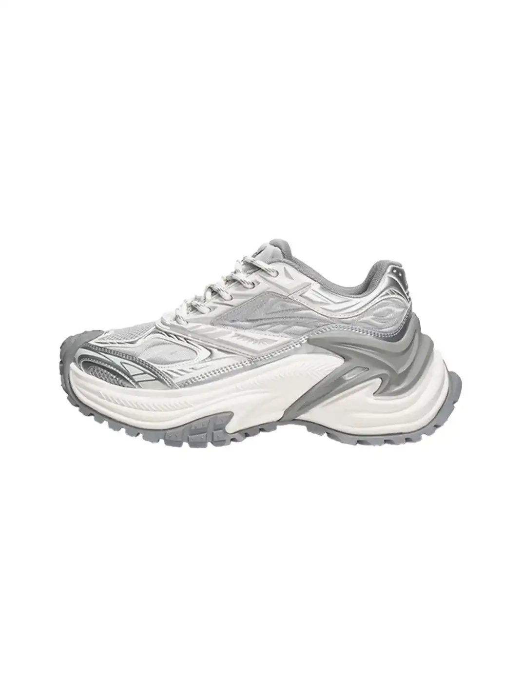 OGR | “Rattlesnake EX” Chunky Sneaker-Silver