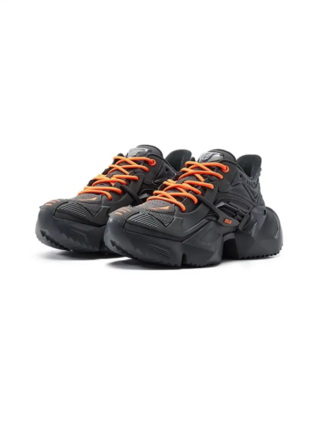 OGR | “Space Mecha 2.0” Chunky Sneaker-Orange&Black