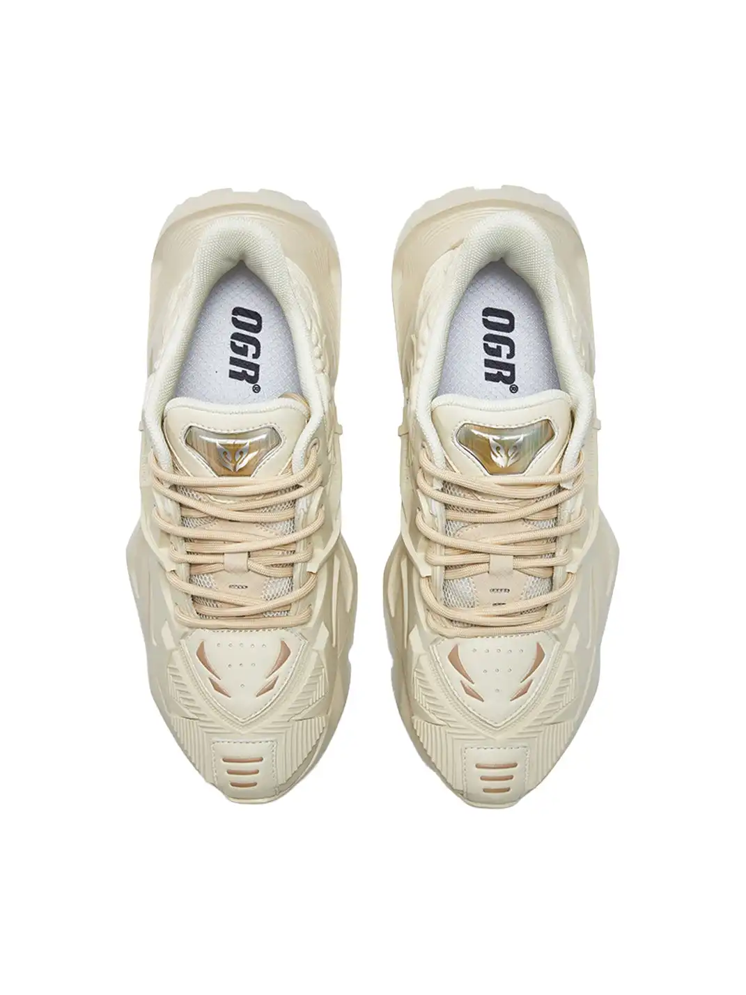 OGR | “Space Mecha 2.0” Chunky Sneaker-Beige