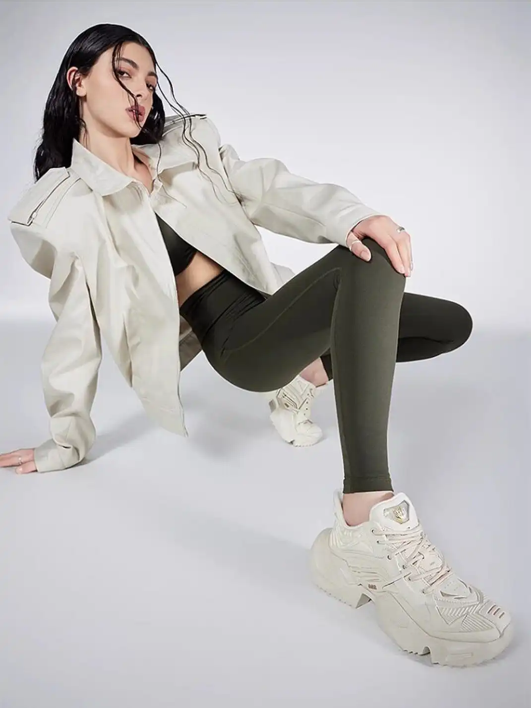 OGR | “Space Mecha 2.0” Chunky Sneaker-Beige
