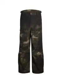 DND4DES | Washed Camo Flared Cargo Pants