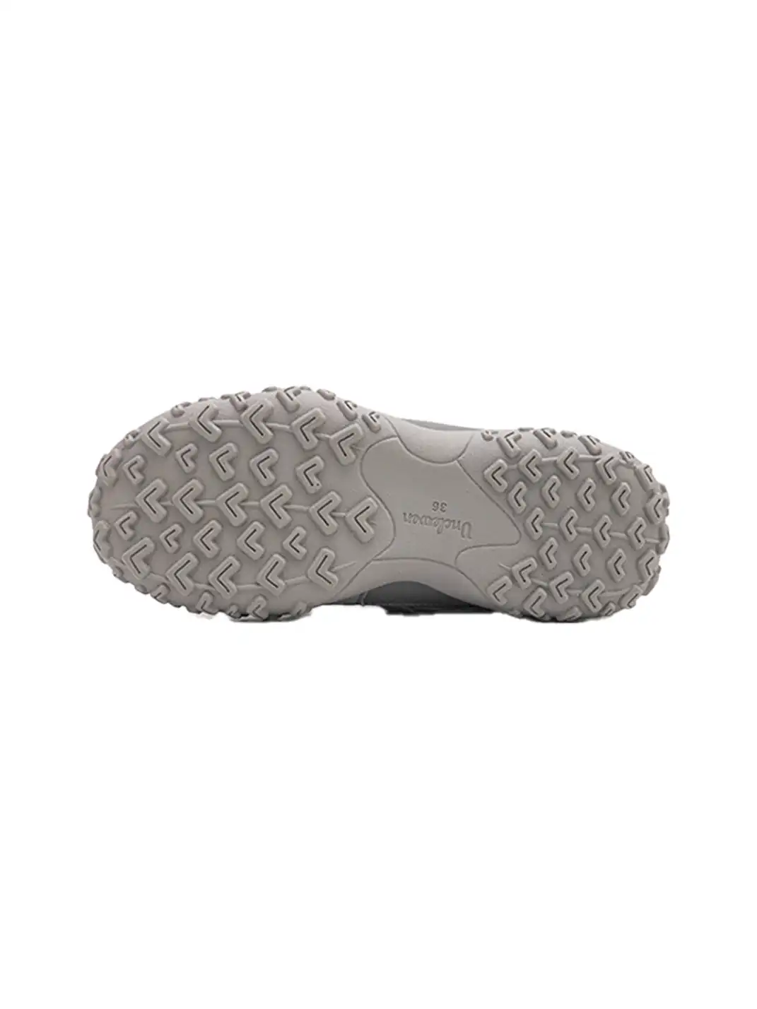 UNCLEWEN | Hybrid Ballet Velcro Trainer With Removable Insole-Gray