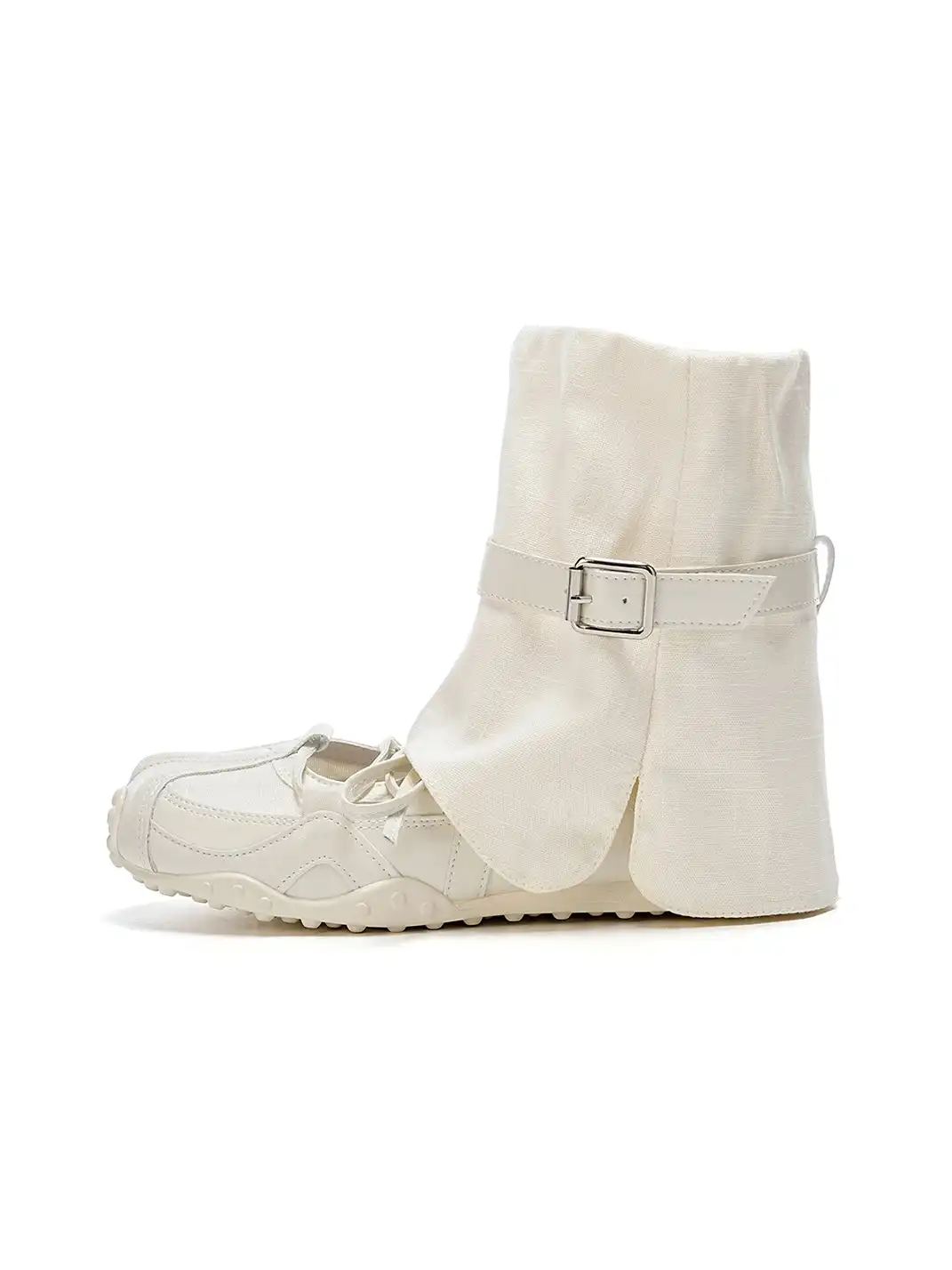 EBLAN | Hybrid Ballet Velcro Trainer With Removable Sock Shaft