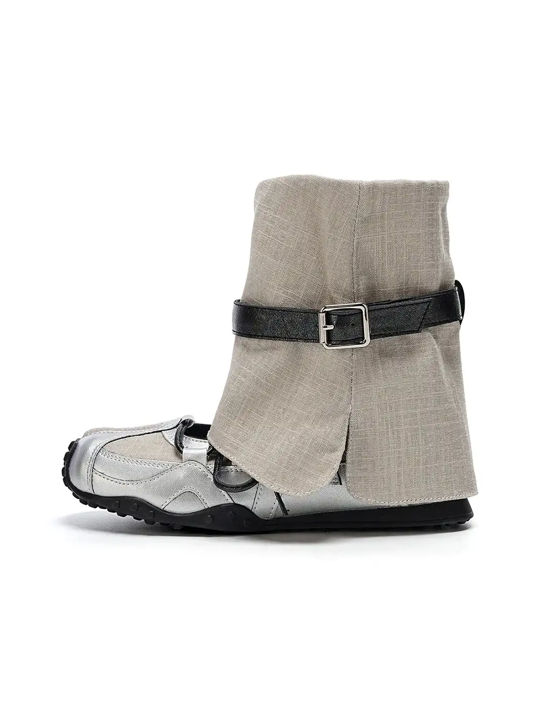 EBLAN | Hybrid Ballet Velcro Trainer With Removable Sock Shaft