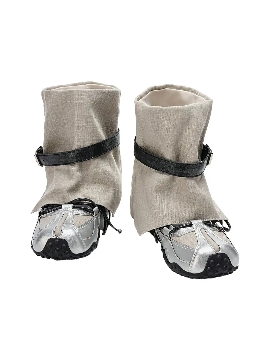 EBLAN | Hybrid Ballet Velcro Trainer With Removable Sock Shaft