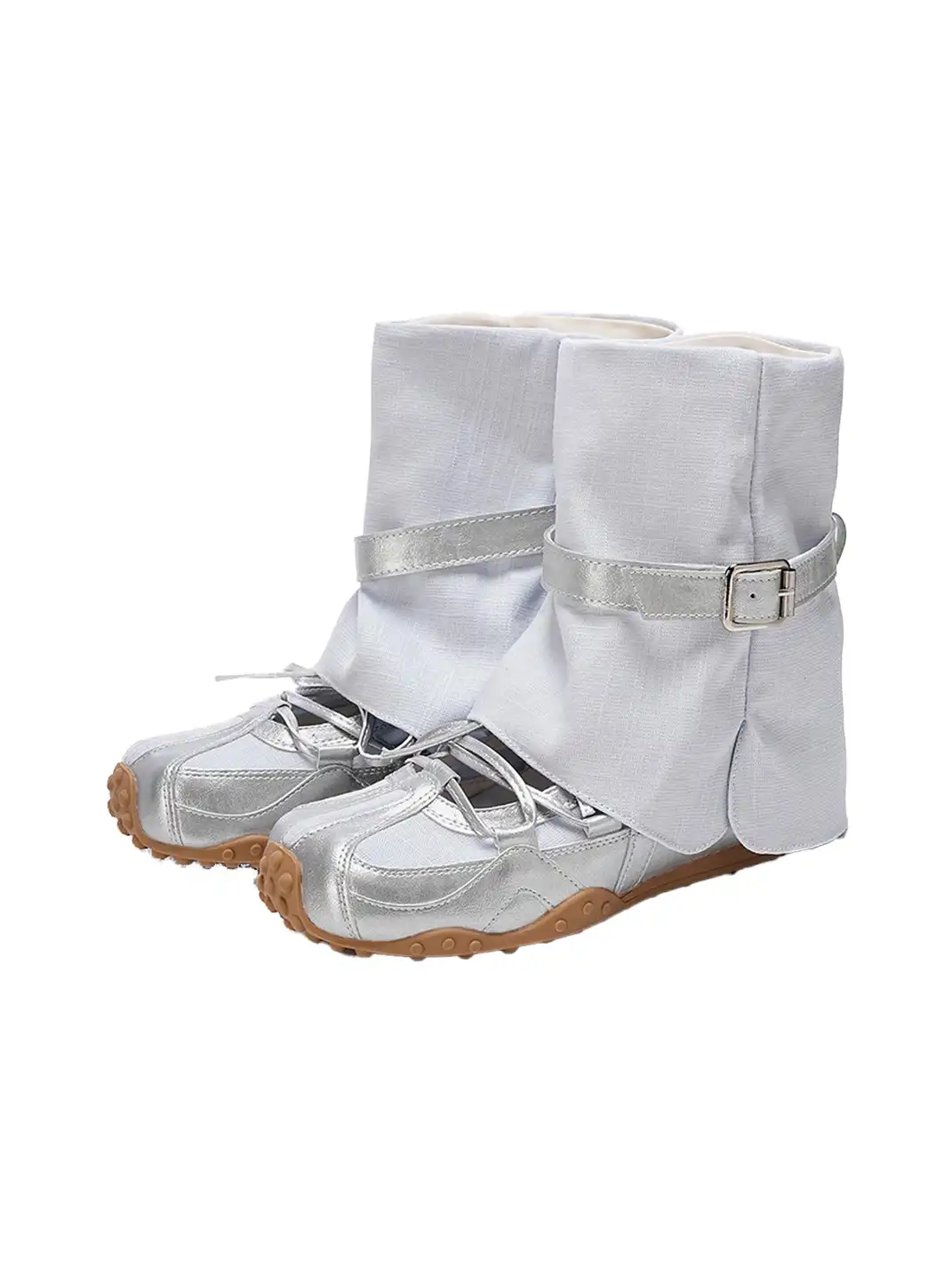 EBLAN | Hybrid Ballet Velcro Trainer With Removable Sock Shaft