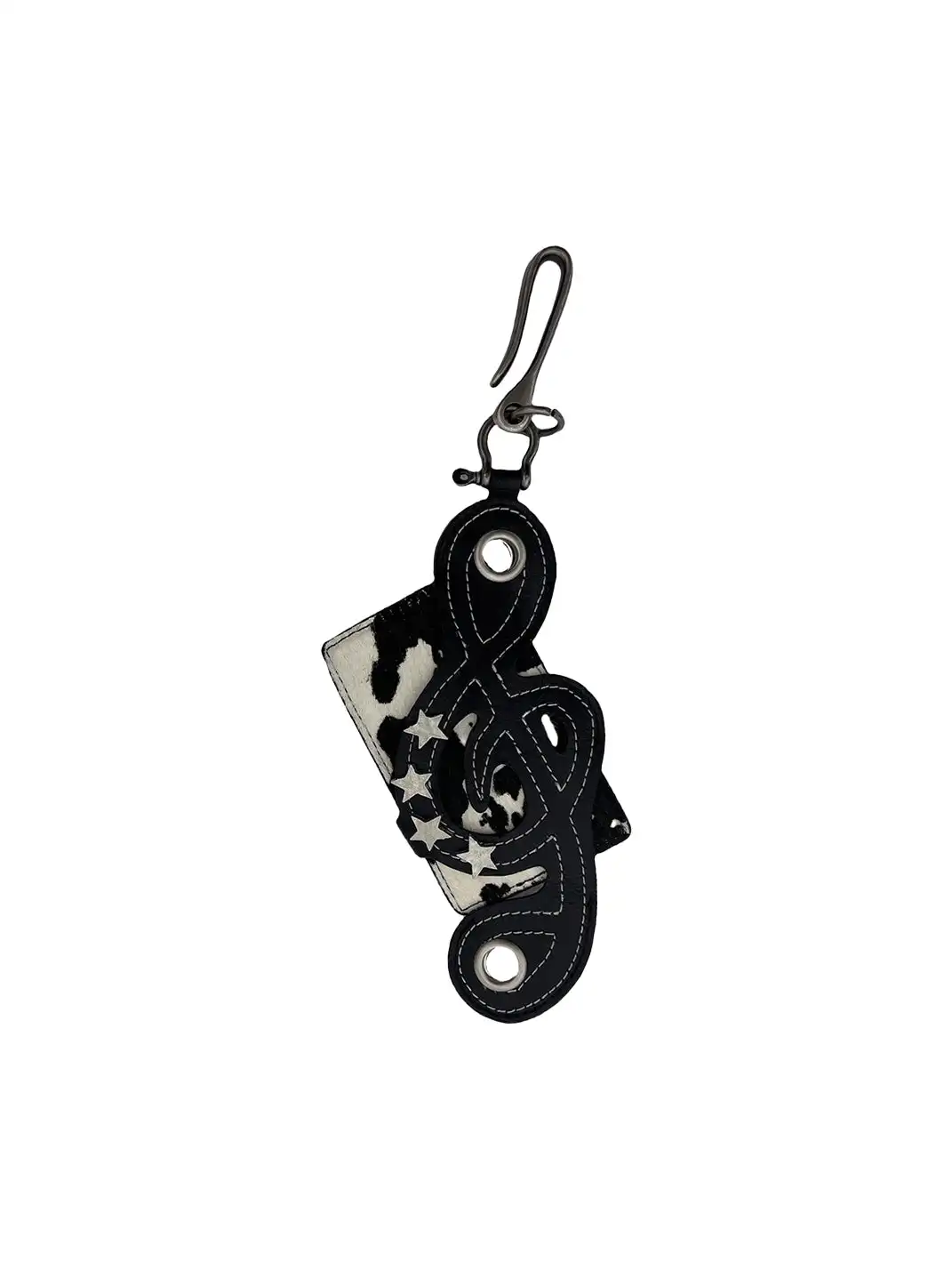 DND4DES | Leopard Cowprint Keychain Wallet