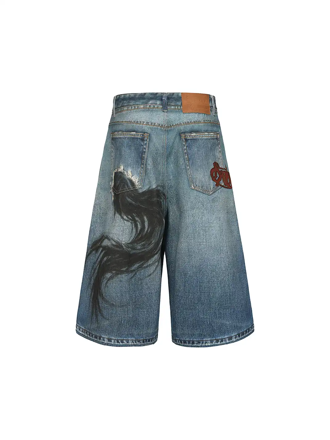 DND4DES | Oil Painting Horse Print Shorts