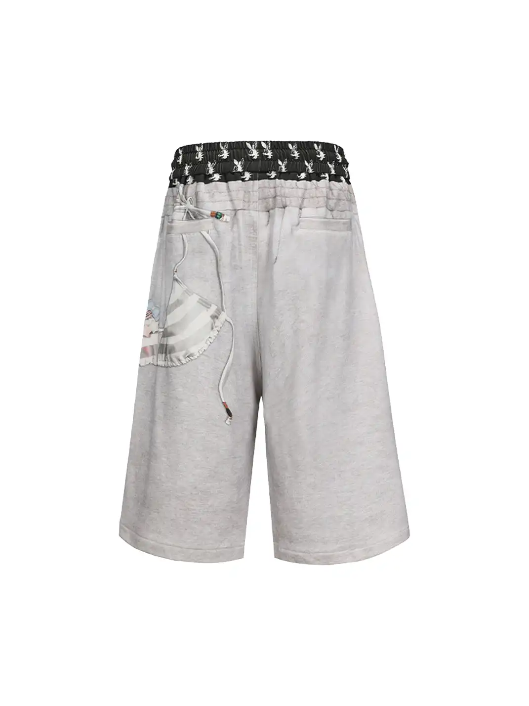 DND4DES | Cartoon Bikini Print Sweat Shorts