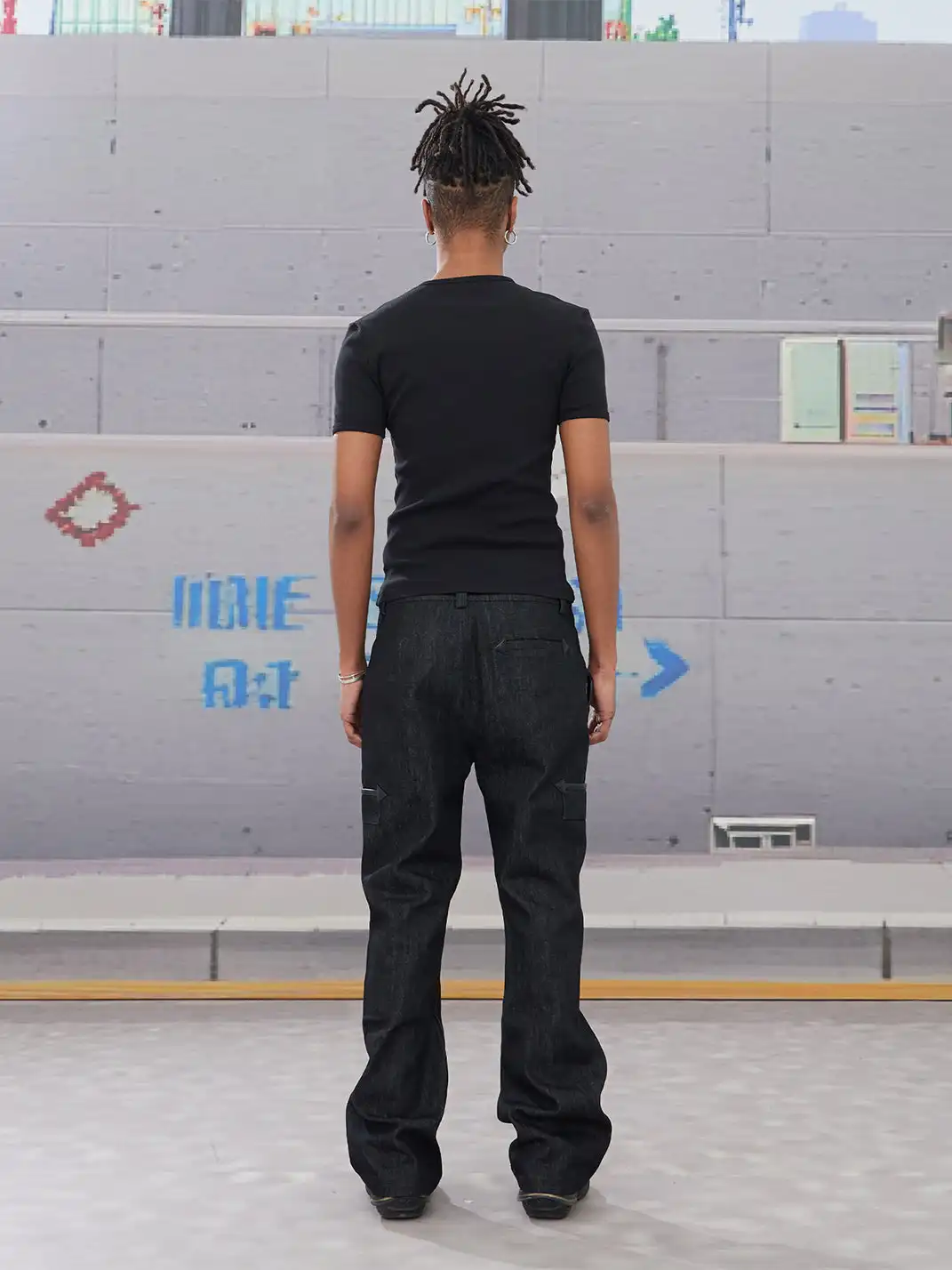 DND4DES | Tight Ribbed Basic Stretch T-Shirt