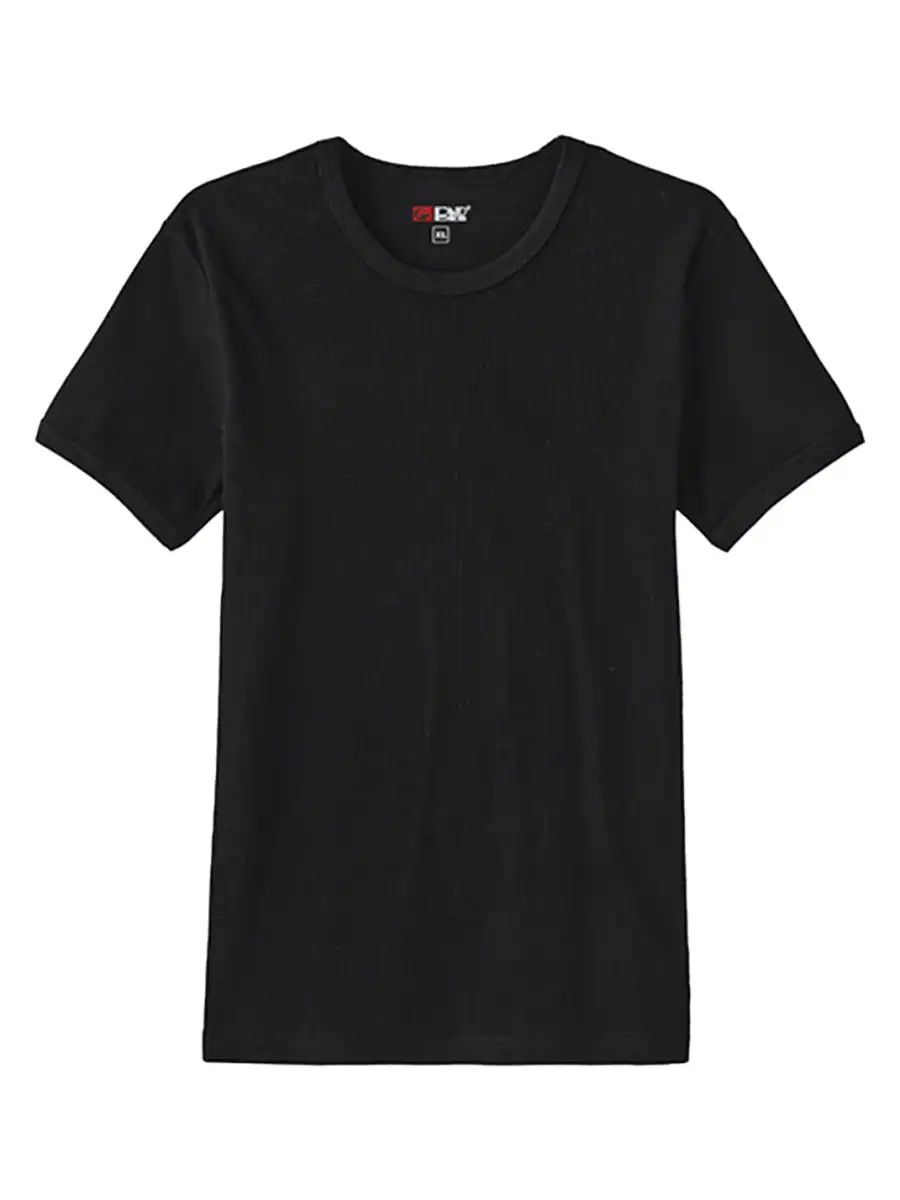 DND4DES | Tight Ribbed Basic Stretch T-Shirt - 2
