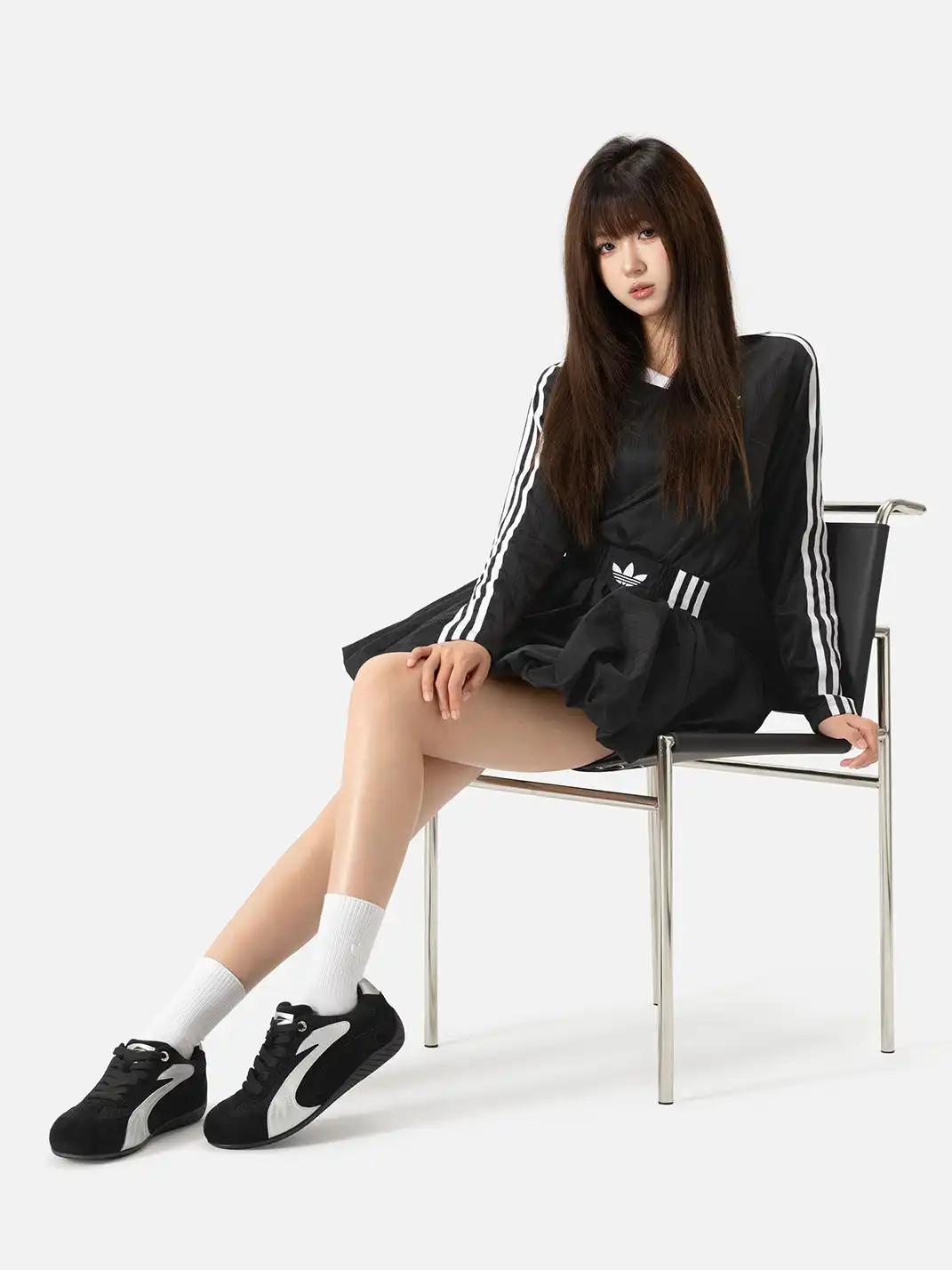 SENGUOGUO | "Apex" Retro Motor Sports Racing Trainer-Black