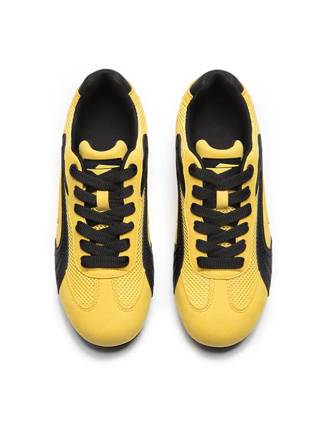 SENGUOGUO | "Apex" Retro Motor Sports Racing Trainer-Yellow