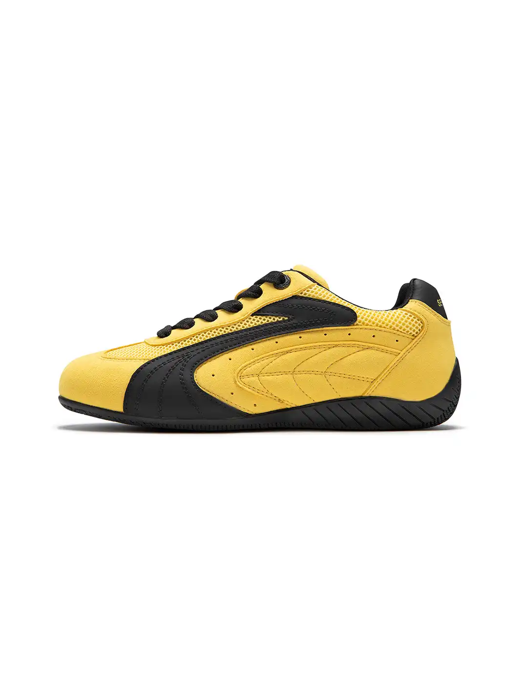 SENGUOGUO | "Apex" Retro Motor Sports Racing Trainer-Yellow