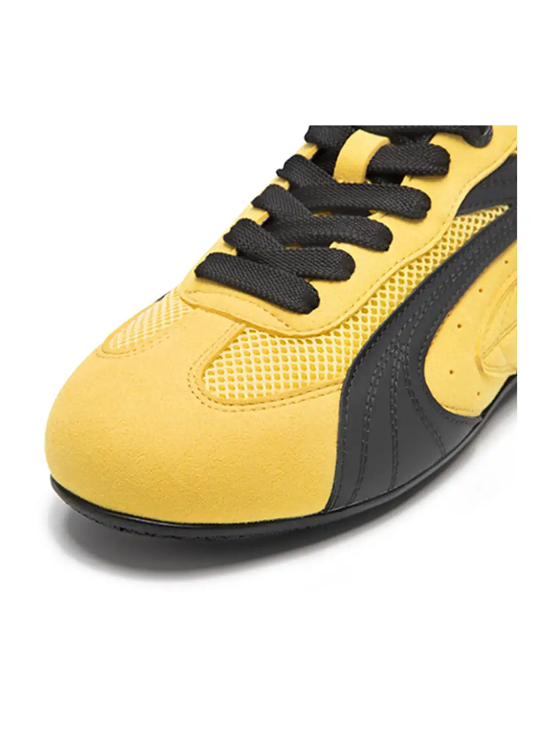 SENGUOGUO | "Apex" Retro Motor Sports Racing Trainer-Yellow