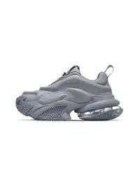 SALAXI | ”Vortex Propel“ Embossed Logo Chunky Sneaker-Gray