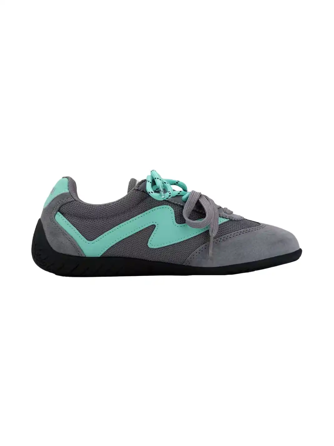 ANDU | "Chicane" Classic Racing Motor Sports Trainer-Cement gray