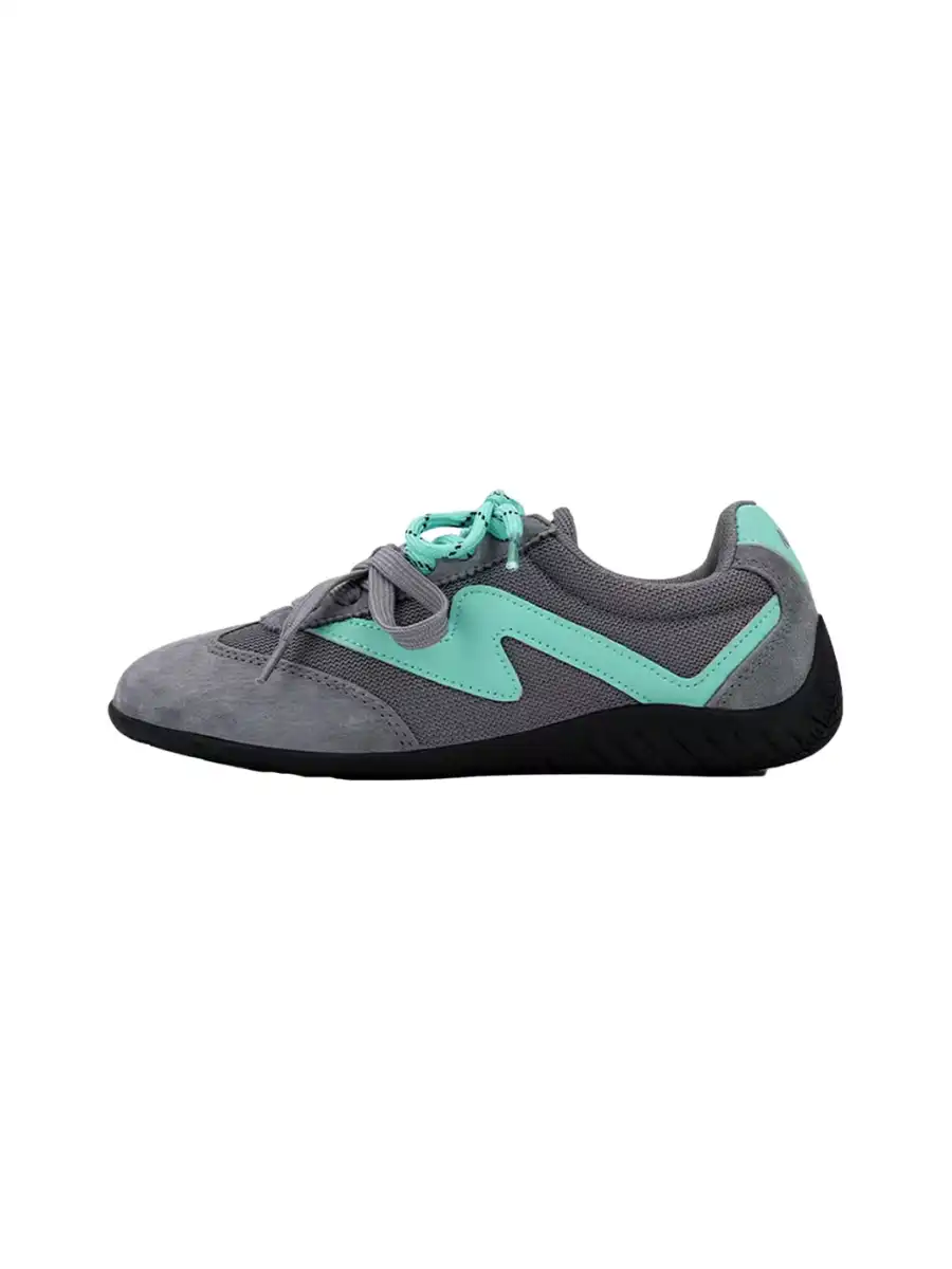 ANDU | "Chicane" Classic Racing Motor Sports Trainer-Cement gray - 2