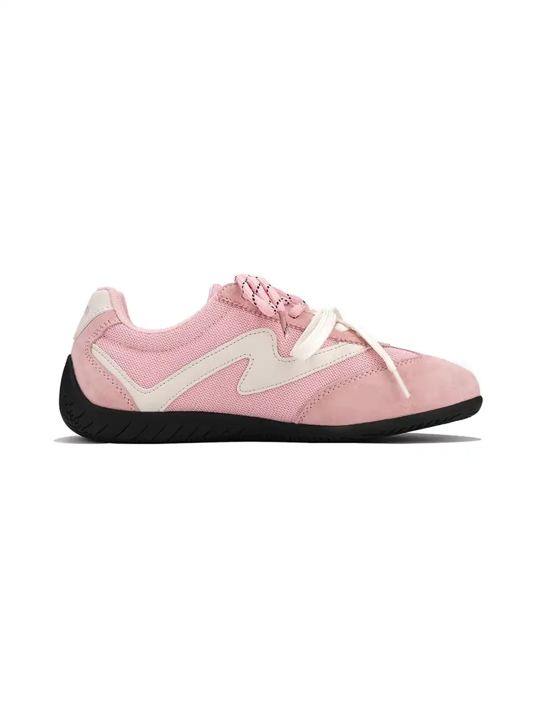 ANDU | "Chicane" Classic Racing Motor Sports Trainer-Pink