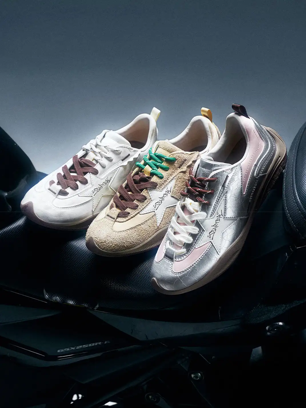 STARTER | Premium Retro Double Laced Sneaker